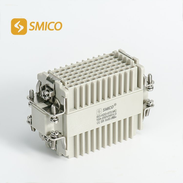 China 
                        Smico 72 Pin Industrial Multi Pin Plug and Socket Electrical Heavy Duty Connector
                      manufacture and supplier