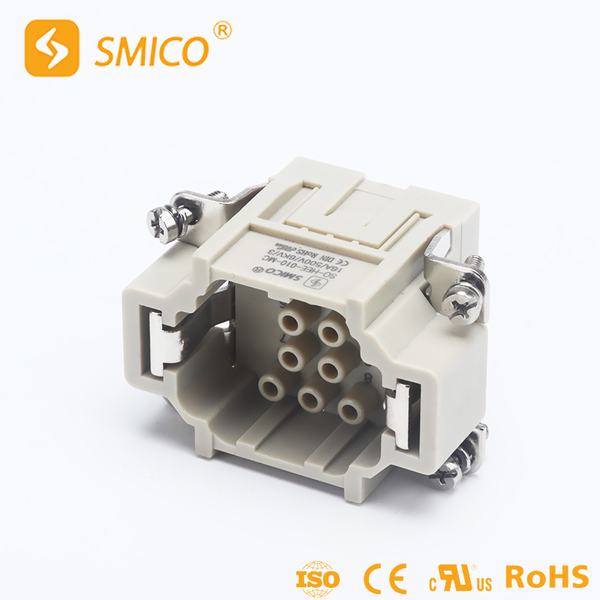 China 
                        Smico Hee Series 10holes Cold Pressure Heavy Duty Connectors Without Pins
                      manufacture and supplier