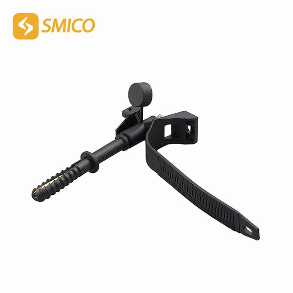 
                        Smzd Series Self Locking Fixing Nail Plastic Cable Tie
                    