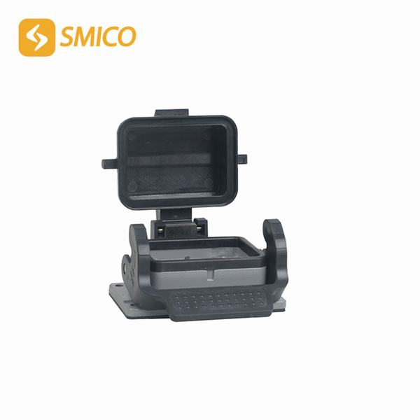 So-H6b-St-CV-1L/S So-H6b-St-CV-1L/S H6b Housing Han 6e Panel Mount with Cover Automotive Connector