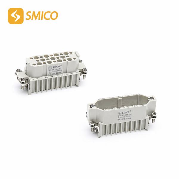 China 
                                 Así-HD-025-MC/FC 25pines conector para uso intensivo de terminal de crimpado                              fabricante y proveedor