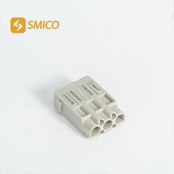 China 
                                 So-Hmk-003/4-Mc Signalbereich 10A Leistungsbereich 40A modularer Hochleistungssteckverbinder                              Herstellung und Lieferant
