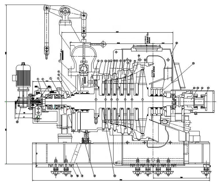 
                50MW-0,5MW turbina de vapor (tipo condensación)
            