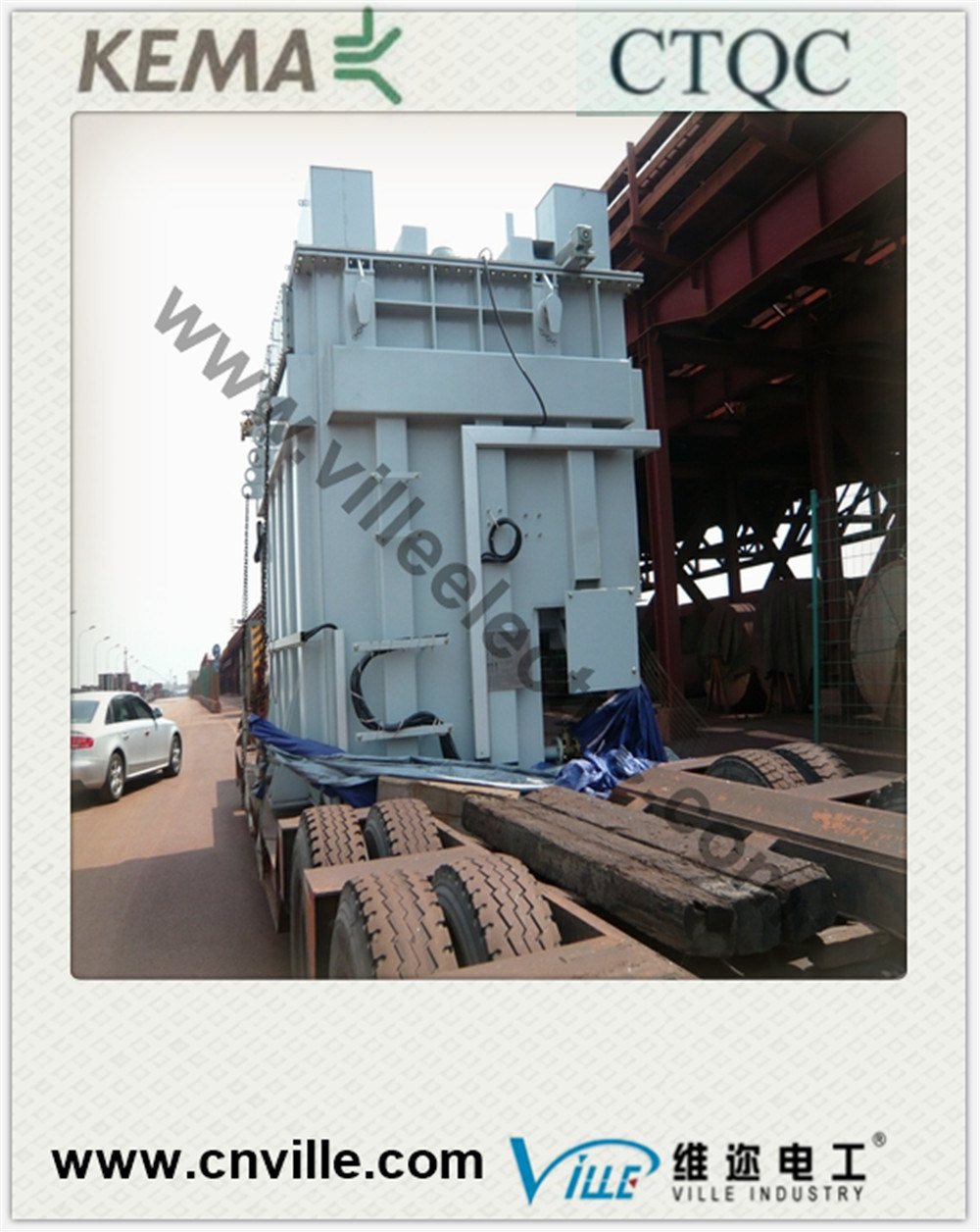 5.5mva 35kv Arc Furnace Transformer Water Cooling System