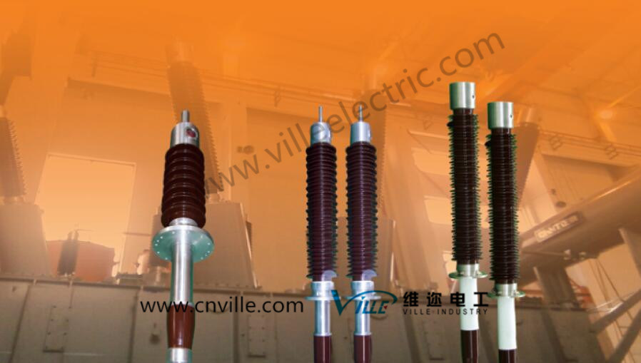 China 
                72,5 kv/630 ~ 1250A bucha do transformador do condensador OIP (cabo de tração
              fabricação e fornecedor