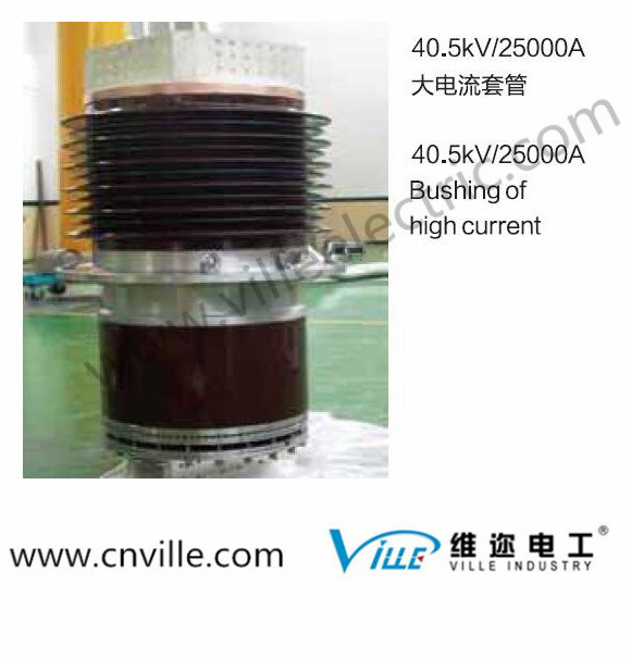 Китай 
                BFW-40.5/25000-4 втулка трансформатора высокого тока, используемая для распределения питания
              производитель и поставщик