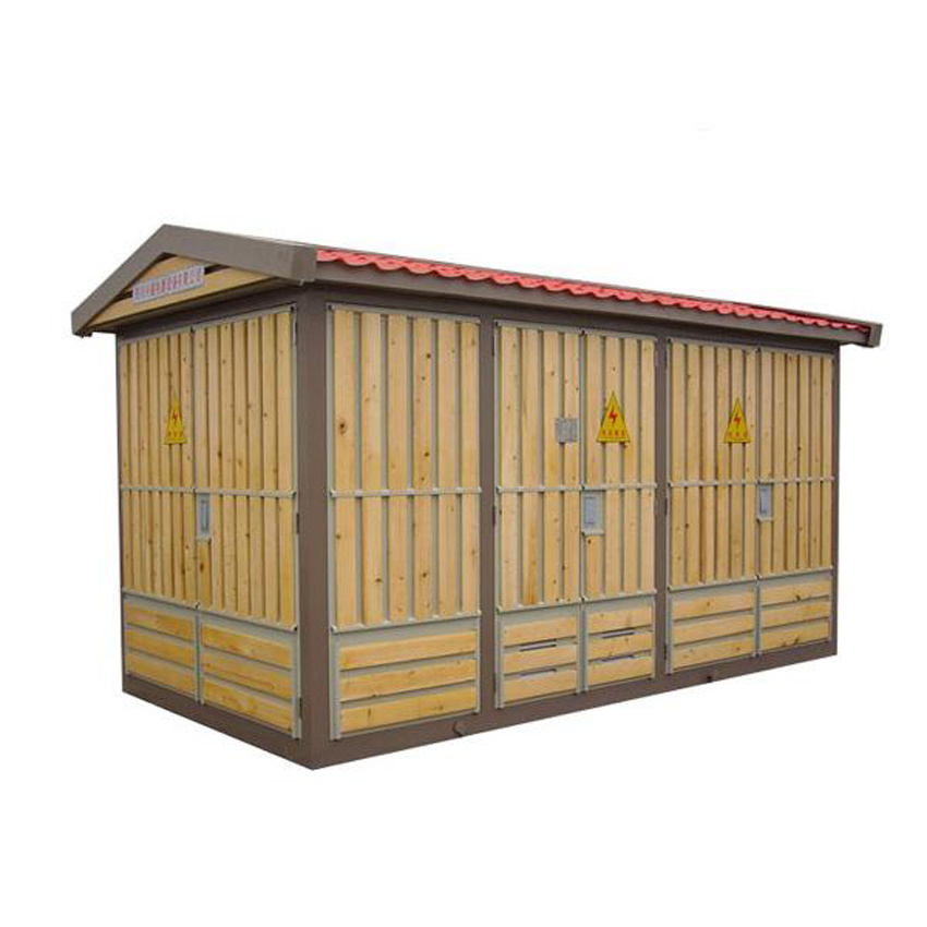 China 
                Box Type Combined Substation Wooden Strip Enclosure Ghm-02 Box-Type
              manufacture and supplier