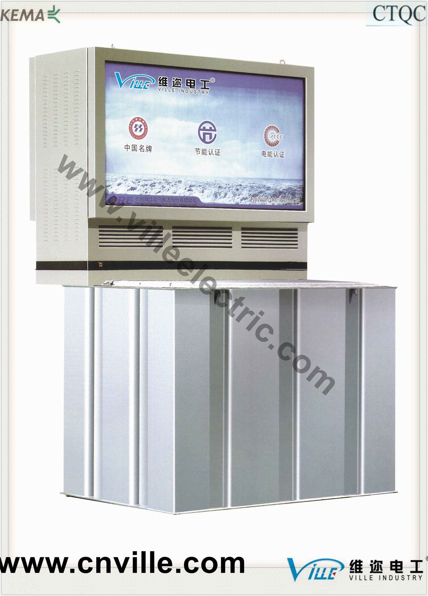 China 
                Tipo de caixa de luz enterradas Subestação Transformador combinado
              fabricação e fornecedor