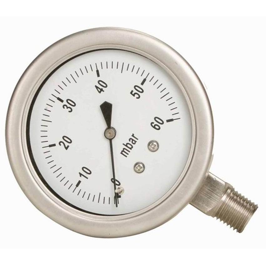 China 
                Manómetro de pressão da cápsula medidor de pressão
              fabricação e fornecedor