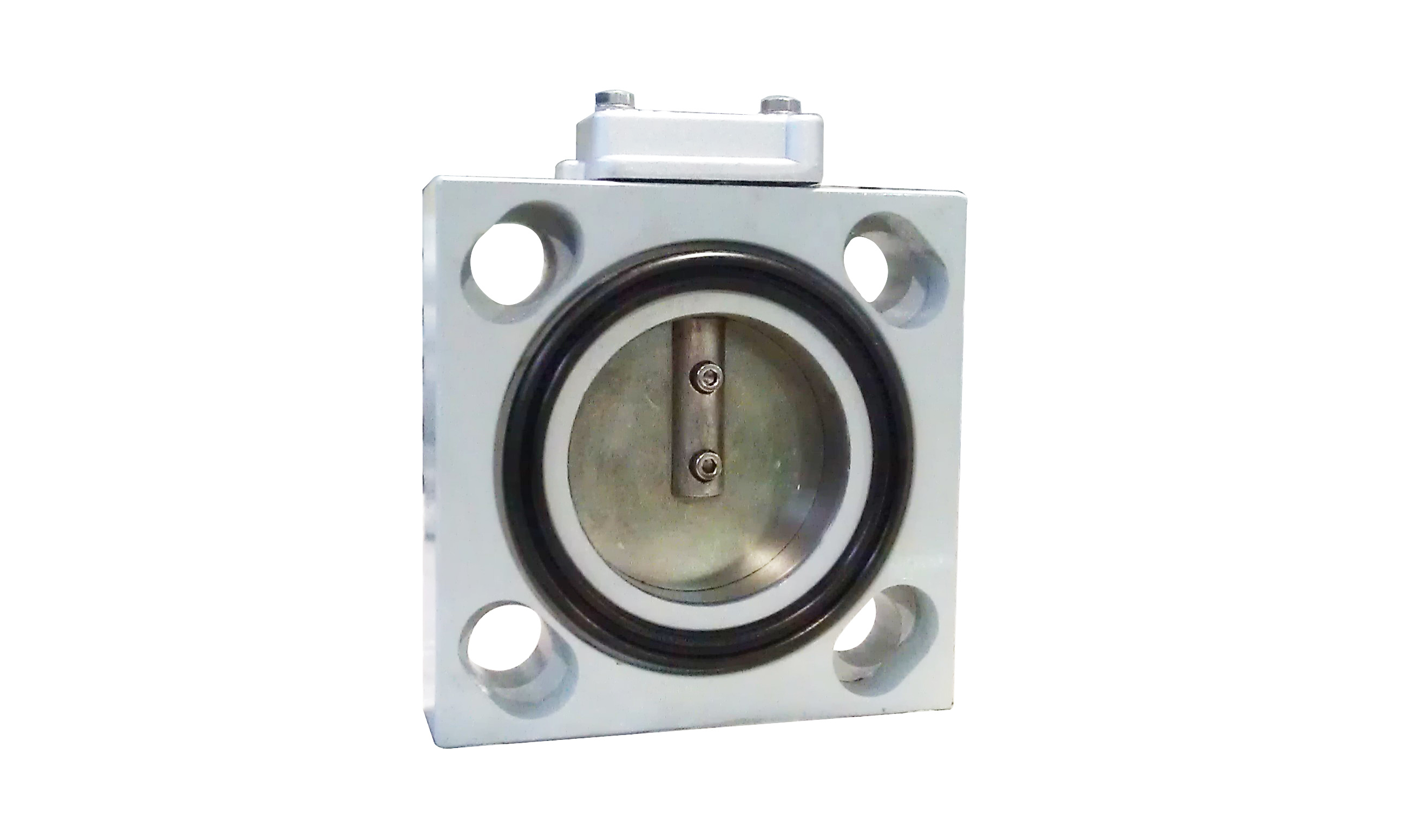 Dfbq-80-1 Hard Seal Butterfly Valve Steel Plate Square Butterfly Valve Transformer
