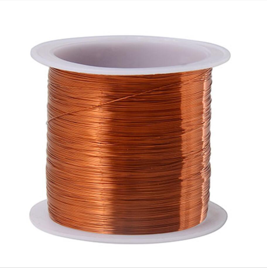 
                Fio de alumínio revestido a cobre esmaltado/fio CCA esmaltado, fio magnético de bobina
            