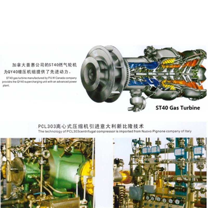 Gas Turbine Electricity Generation Qy40 Heat- Electricity Co-Generation Package Set