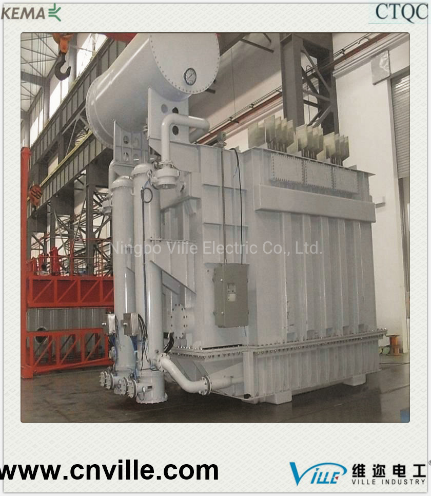 
                Hksspz-18000/33kv Ферросплагированная печь трансформатор / EAF трансформатор стальной завод распределение питания
            