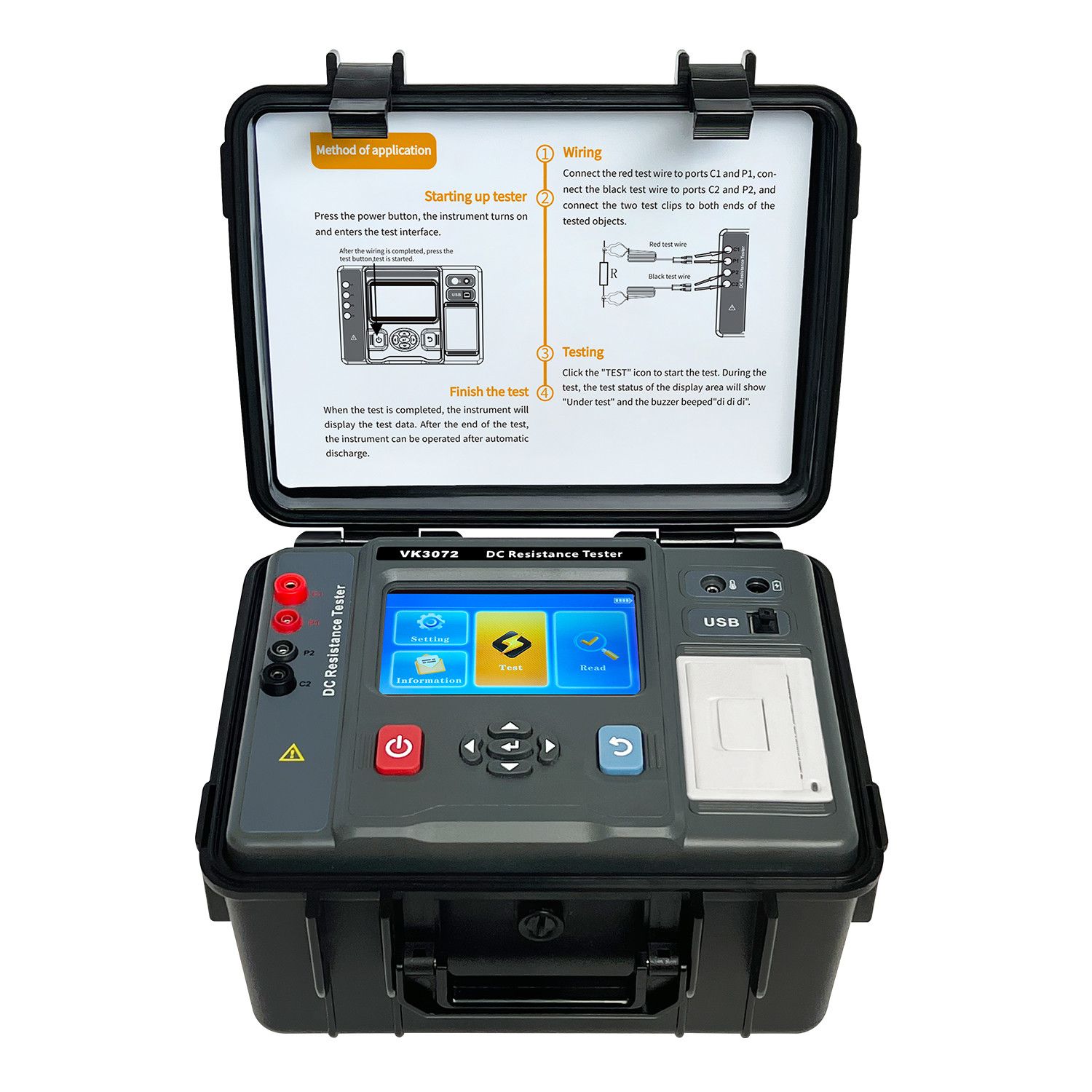 Multi Meter Ransformer DC Winding Resistance Meter /Distribution Transformer Tester/Transformer Commissioning/Transformer Repair