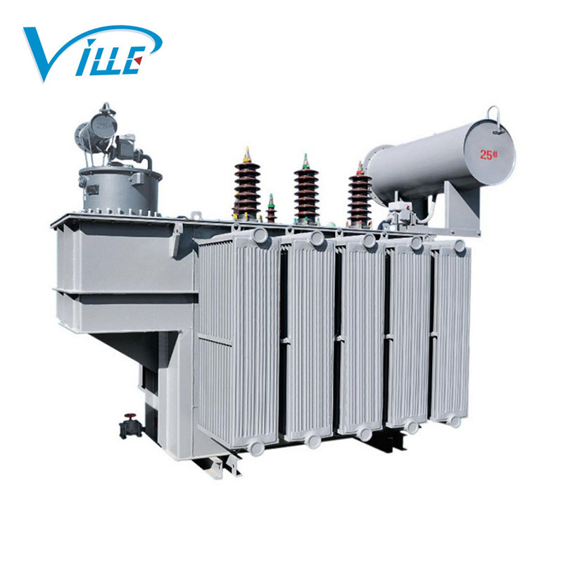 
                Transformateurs de puissance huile distribution triphasée Personnalisation de conception sans transformateur Fabrication 160 kVA 33 kV 415 V.
            