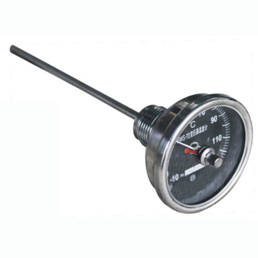 
                Termómetro de transformador de nível de óleo de pressão do manômetro da válvula de liberação à liquidação do Indicador de Temperatura
            