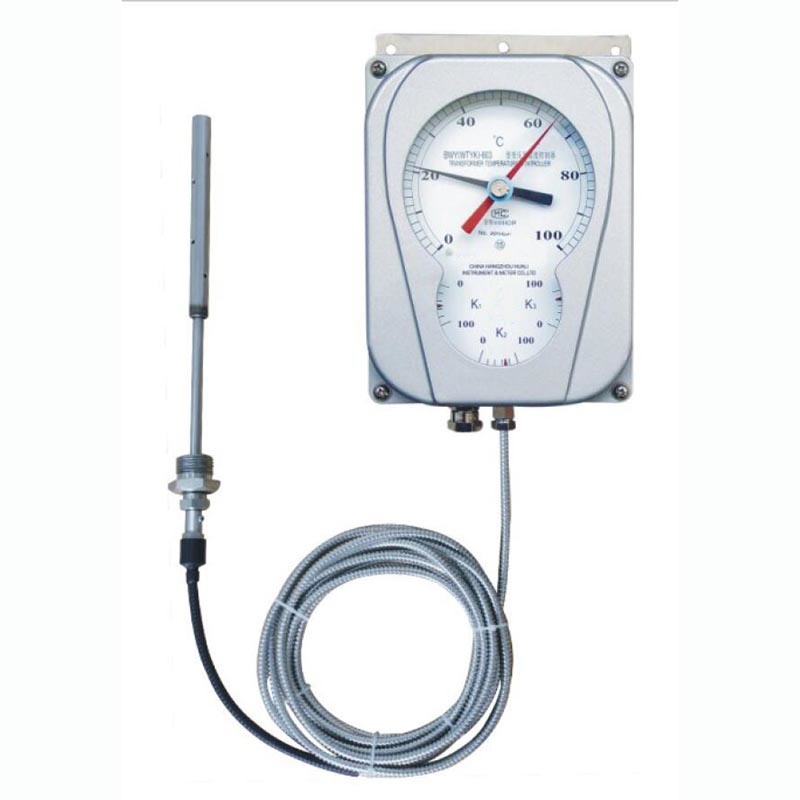 
                Transformator-Thermometer; Temperaturanzeige Wicklungstemperaturregler
            