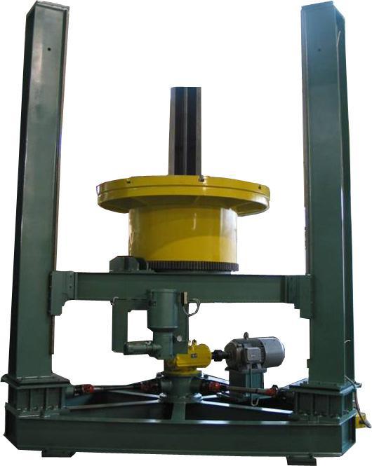 
                Máquina de enrolamento vertical para a realização de enrolamentos do transformador helicoidal de alta tensão Enrolamentos de disco da máquina dos transformadores
            