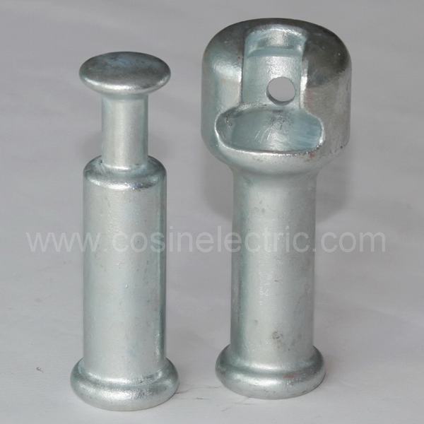 China 
                                 120kn 132kv toma la bola de acero forjado para racores de aislante de polímero                              fabricante y proveedor