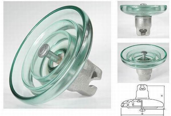 160kn Glass Suspension Disc Insulators for Transmission Lines