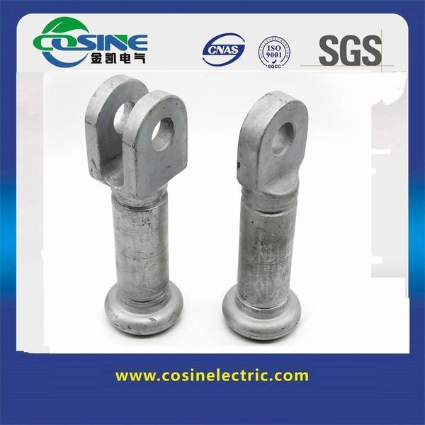 160kn Tongue and Clevis Fitting for Polymer Insulator/Silicon Rubber Insulator