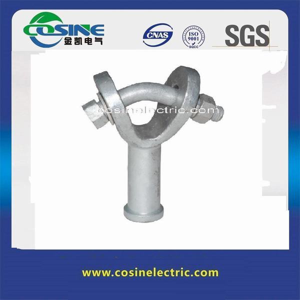 China 
                        160kn Y Clevis Fittng for Composite Polymer Suspension Insulator
                      manufacture and supplier