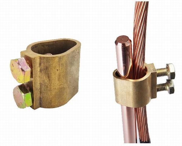 China 
                        2 Bolts Ground Rod Copper Brass Bronze Wire Clamps
                      manufacture and supplier