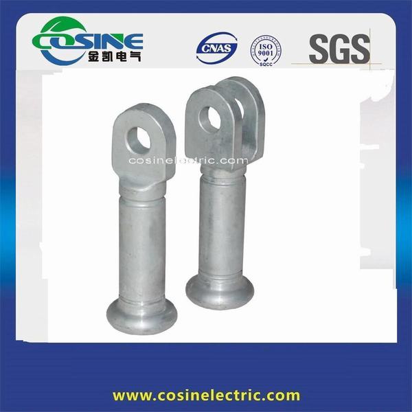 China 
                                 300kN Gabelkopf und Zunge für Polymerisolator / Suspension Isolator                              Herstellung und Lieferant