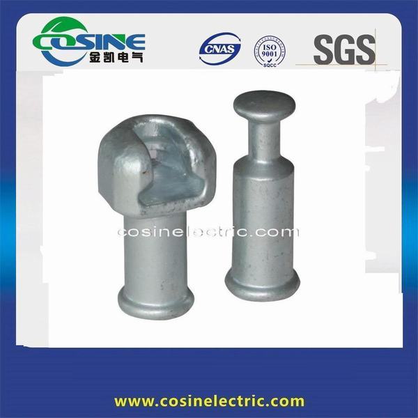 45kn-630kn Composite Insulator Connection Fittings Ball Socket