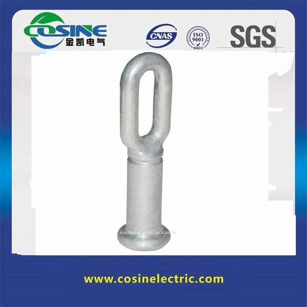70kn-420kn Electric Power Link Fitting Forged Ball Oval Eye