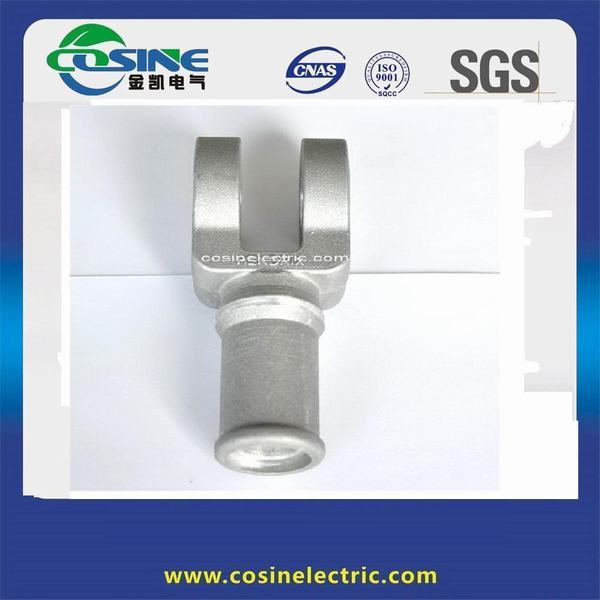 China 
                                 70kN Aluminium-Kleve-Zunge für Polymer-Isolator-Anschluss                              Herstellung und Lieferant