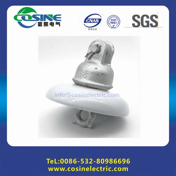 ANSI 52-1 Porcelain/ Ceramic Disc Type Insulator in Overhead Line