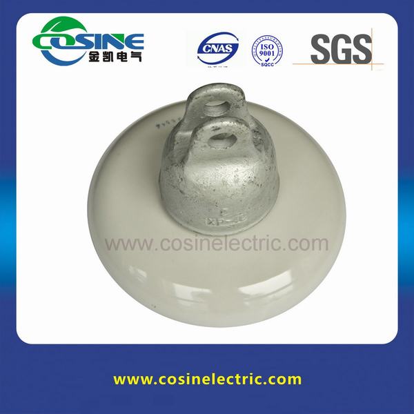 ANSI 52-2 Ceramic Porcelain Disc Suspension Insulator for Power Transmission