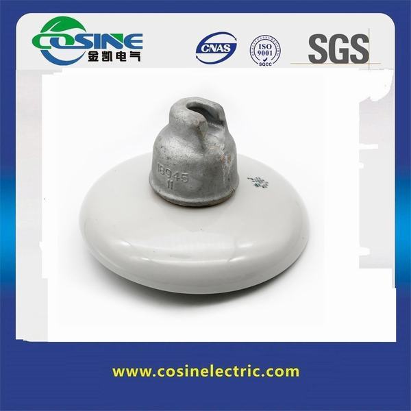 ANSI 52-3 52-5 52-8 Porcelain/Ceramic Suspension Insulator for Transmission