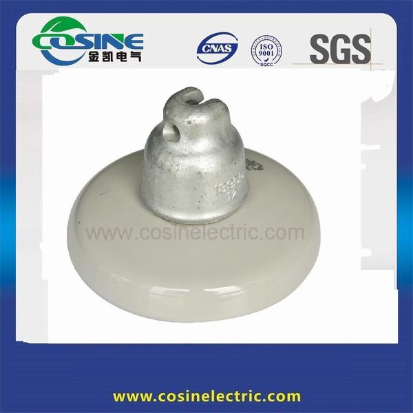 China 
                                 52-5 de la suspensión de porcelana Insulaor ANSI/Cerámica aislante para línea de transmisión de alta tensión                              fabricante y proveedor