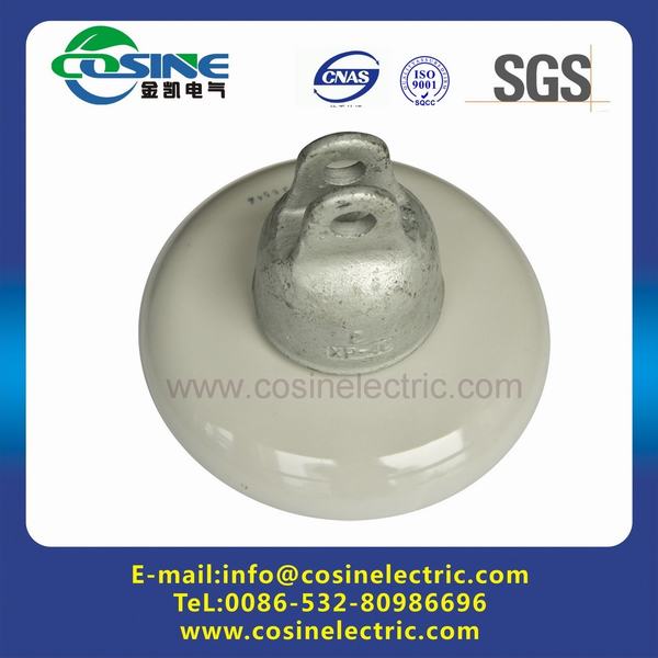 ANSI 52-6 Ceramic Disc Suspension Porcelain Insulator in Transmission Line