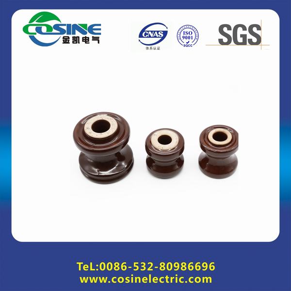 China 
                        ANSI 53-3 Low Voltage Ceramic Porcelain Spool Insulator
                      manufacture and supplier