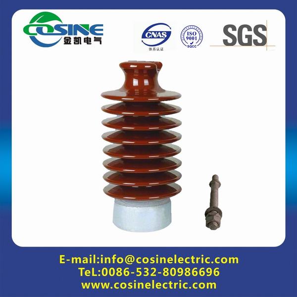 ANSI 57-5s High Voltage Line Porcelain/Ceramic Post Insulator Solid-Core Insulator