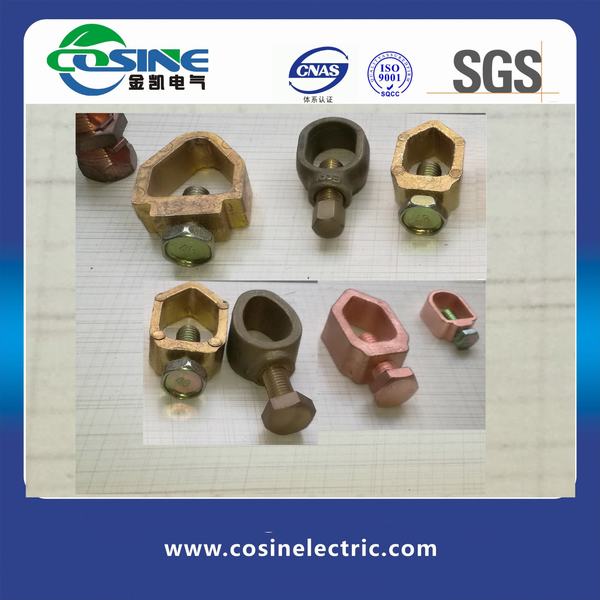 Chine 
                                 Alliage de bronze la pince de masse pour câble en cuivre de terre                              fabrication et fournisseur