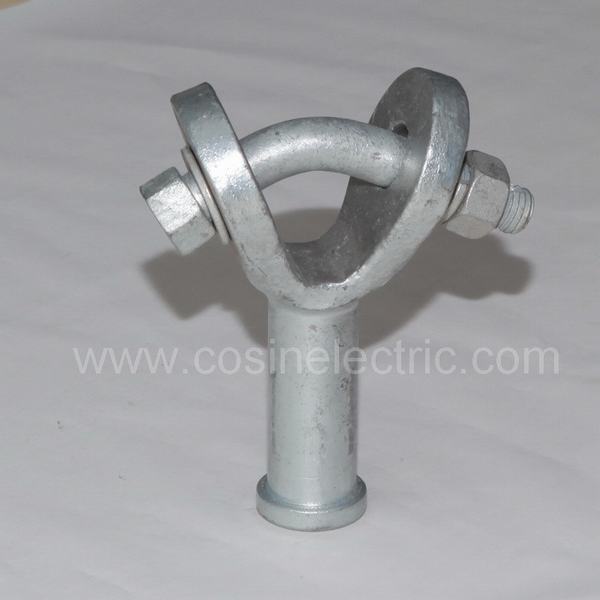 China 
                        Casting Steel Y Clevis for Polymer Suspension Insulator Fitting
                      manufacture and supplier