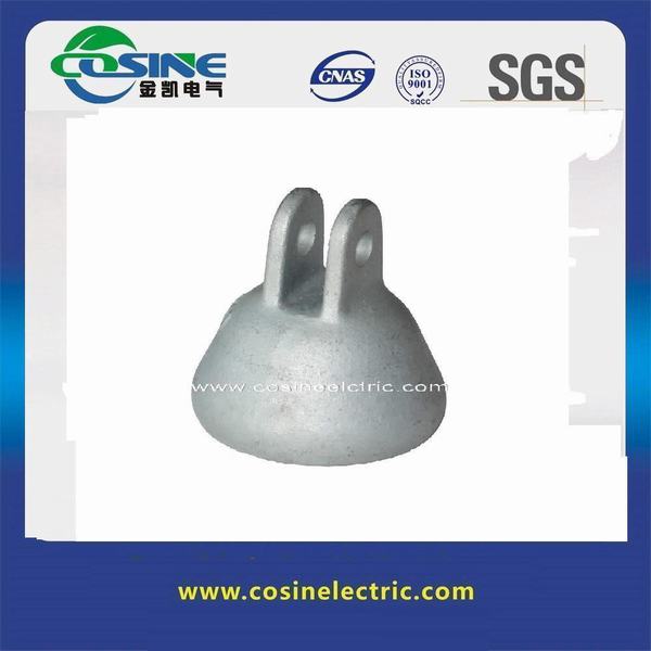 China 
                                 Disco de cerámica/vidrio aislante de la suspensión de la tapa Fitting-Top final                              fabricante y proveedor