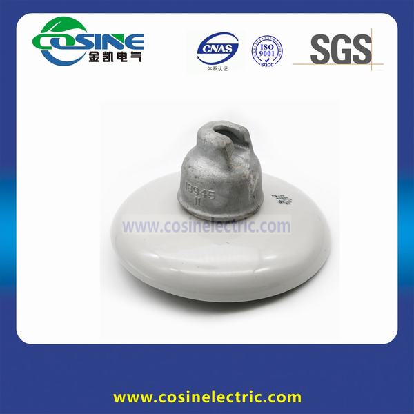 Ceramic Porcelain Suspension Insulator with Socket Ball Fittings