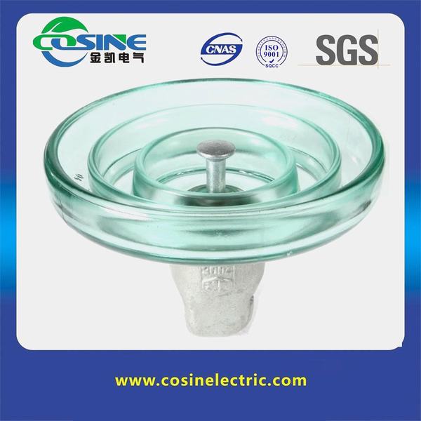 China Manufacturer 120kn Glass Insulator with Socket Ball