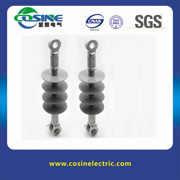 Composite Silicone Rubber Suspension Electrical Insulators (24kv)