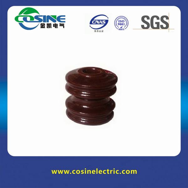 Electrical Low Voltage Ceramic Spool Porcelain Insulator (ANSI 53-4)