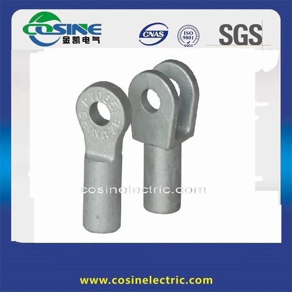 End Fitting for Composite Insulator with Forged Steel/Tongue and Clevis