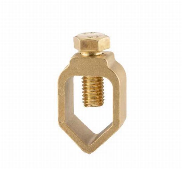 Factory Supply Grounding Earth Rod to Brass Cable Clamps