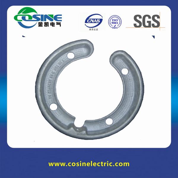Cina 
                                 Anello corona in acciaio forgiato/alluminio per isolante composito/polimerico                              produzione e fornitore