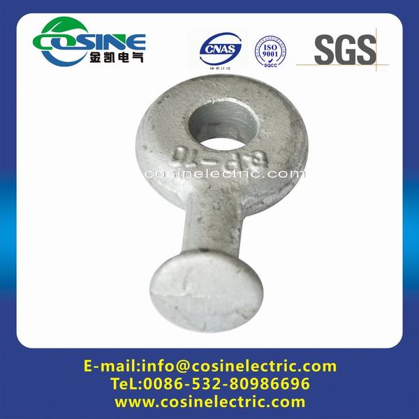 Forged Steel Hot DIP Galvanized Ball Eye/Oval Ball Eye for Electric Fitting