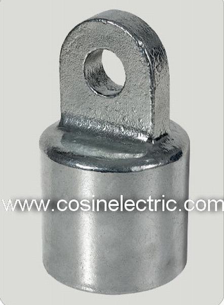 
                                 Isolateur de chemin de fer en acier forgé raccord métallique -Raccord timon/Isolateur composite                            